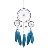 Blue Feather Dream Catcher